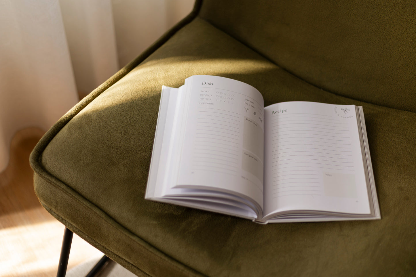 Bonds & Bites - Recipe Journal